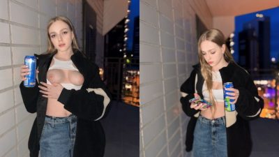 A Russian student gave herself up for an energy drink xvedioes