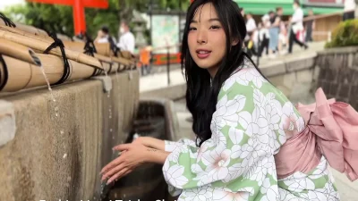 xvideos Asian Girl in Kimono Japan VLOG สาวชุดกิโมโนญี่ปุ่น